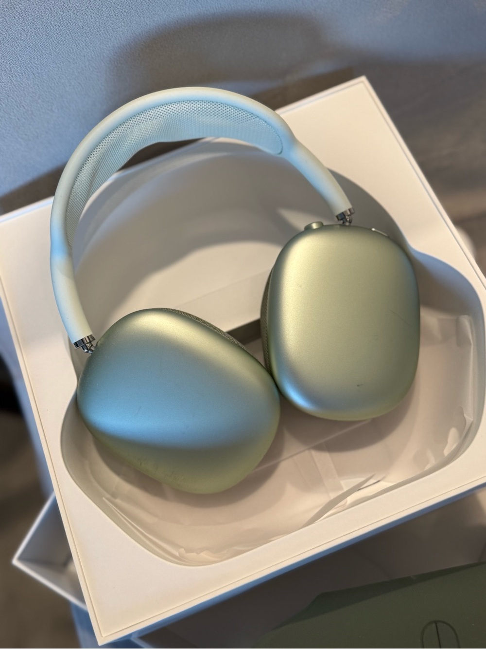 AirPods Max Headphones in Metallic Green